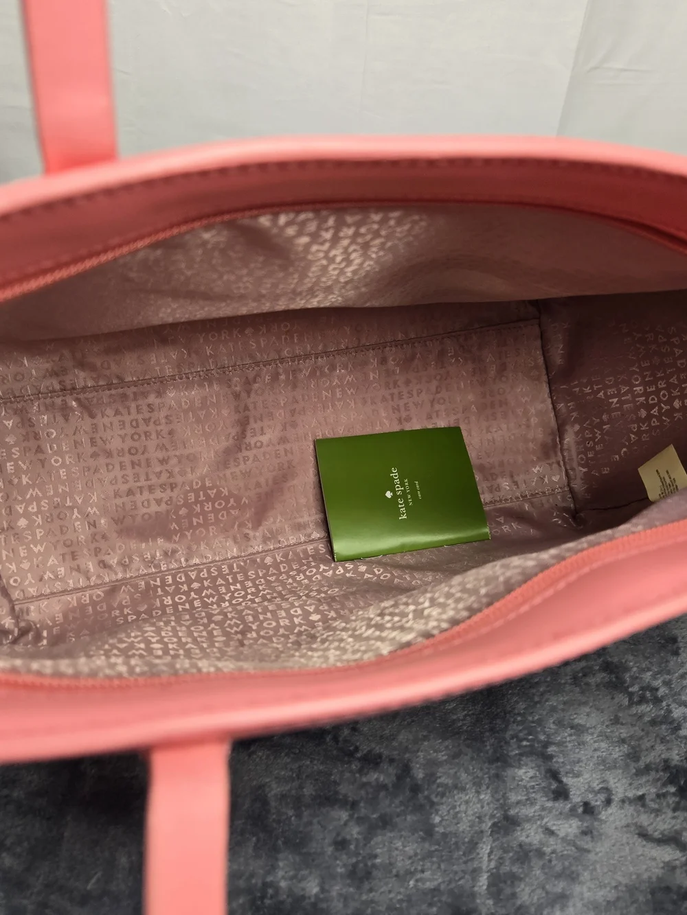 kate spade Pink Leather Tote Bag